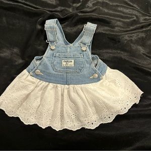 Two baby girl dresses size 3 months never used 2 dresses from Oshkosh